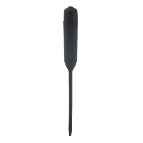 10-Speed Silicone Vibrating Urethral Sound - Short