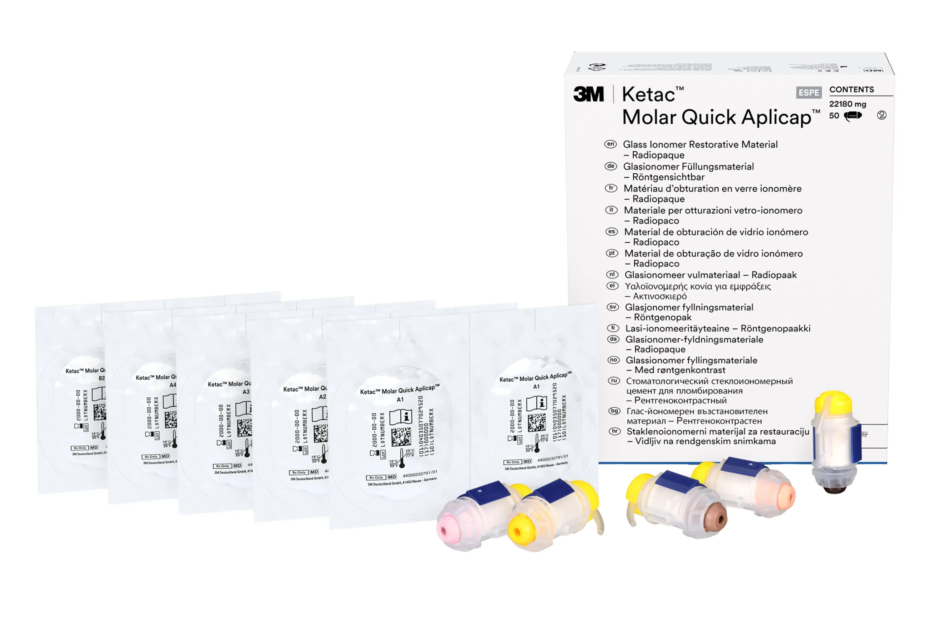 3M™ Ketac™ Molar Quick Aplicap™ Glass Ionomer Restorative