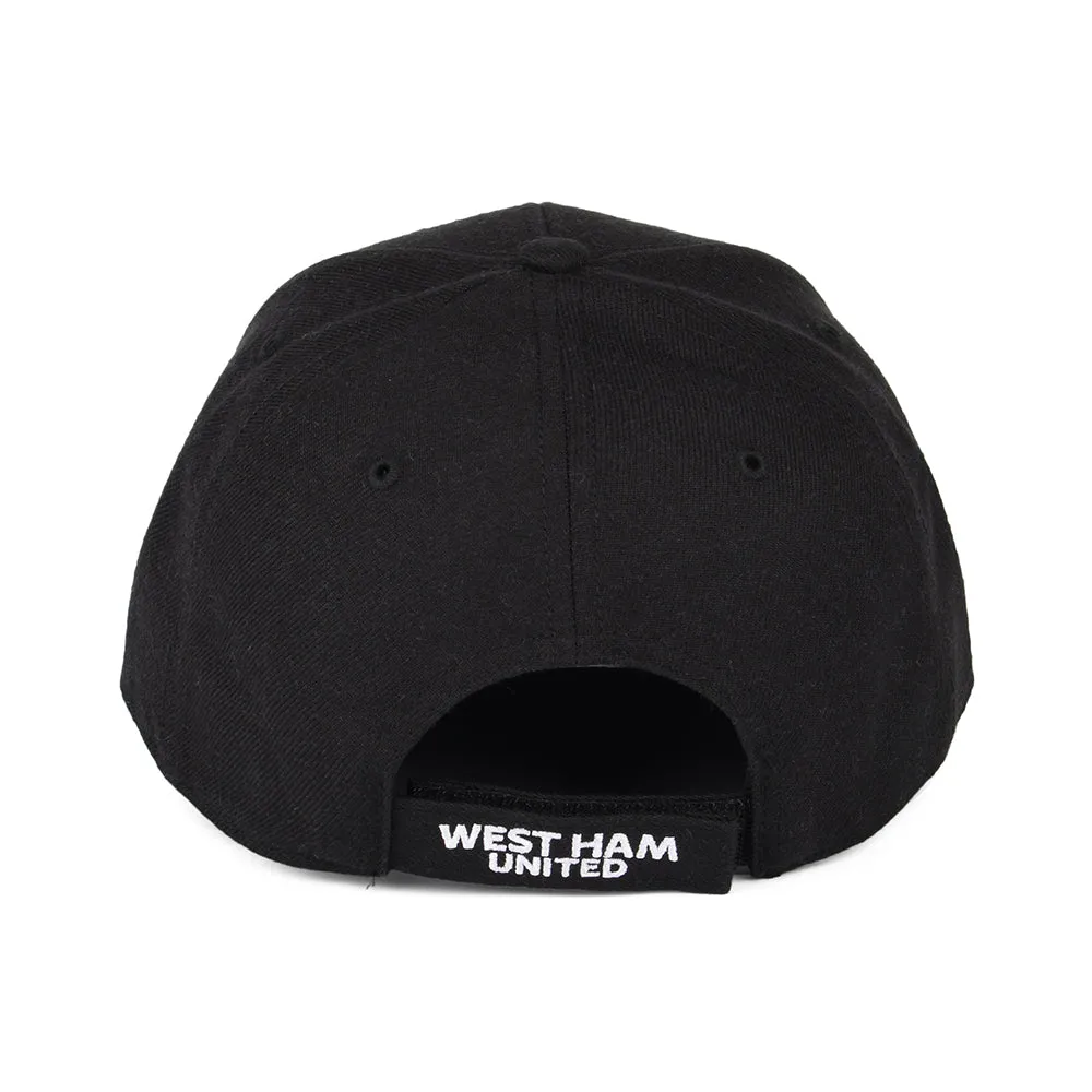 47 Brand West Ham United FC Baseball Cap - MVP - Black