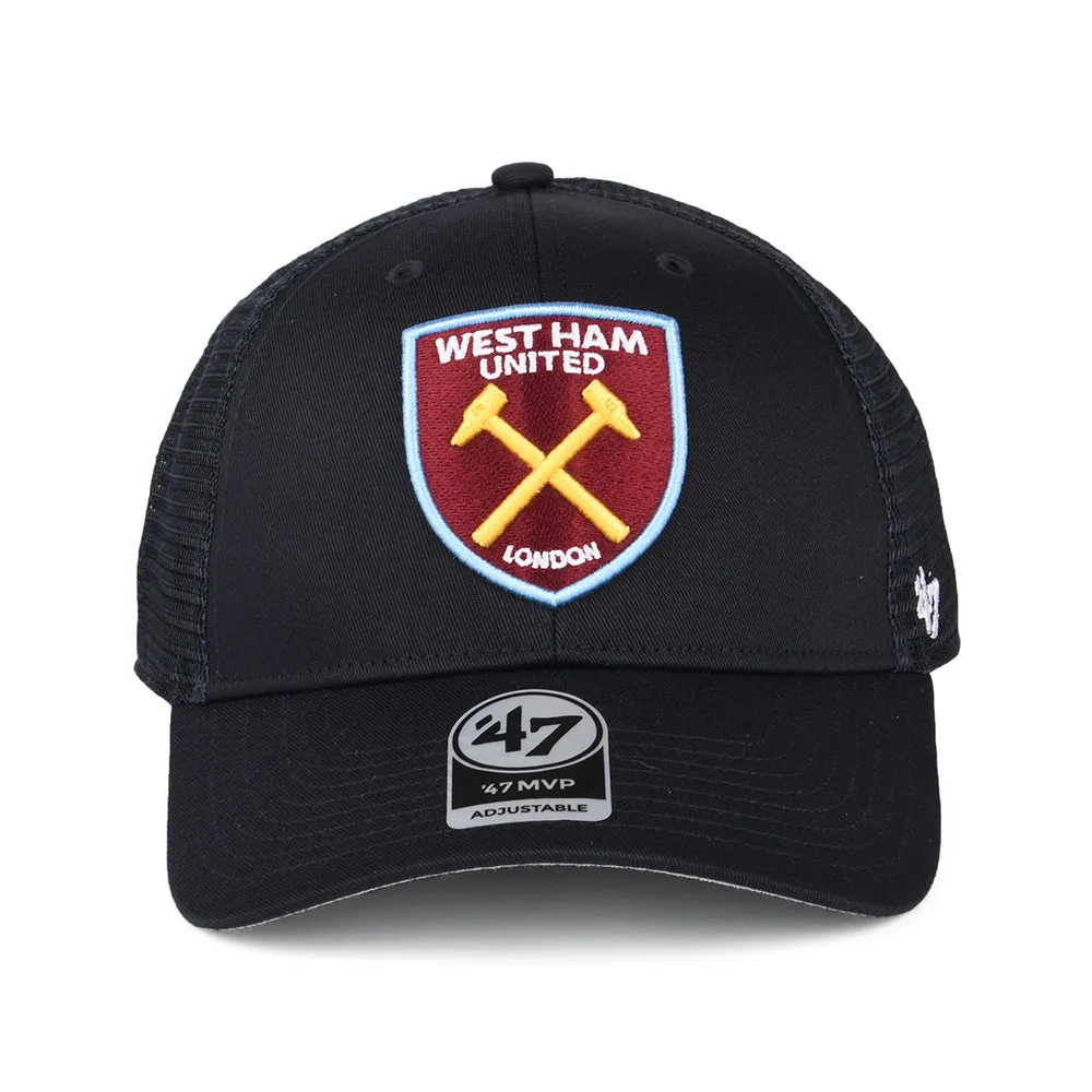 47 Brand West Ham United FC Trucker Cap - Branson MVP - Navy Blue