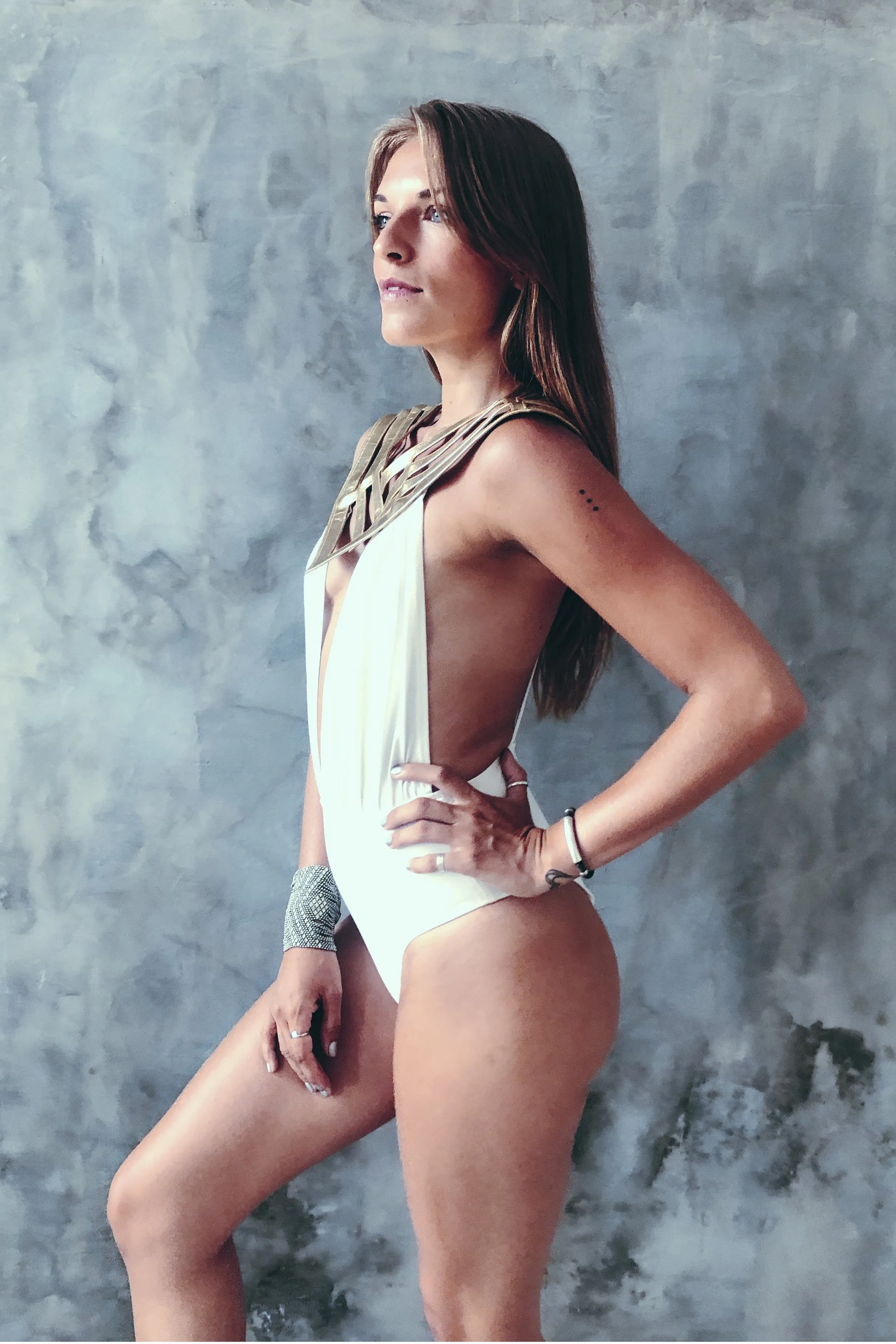 5D x Stellar Dust Hera One Piece - leather