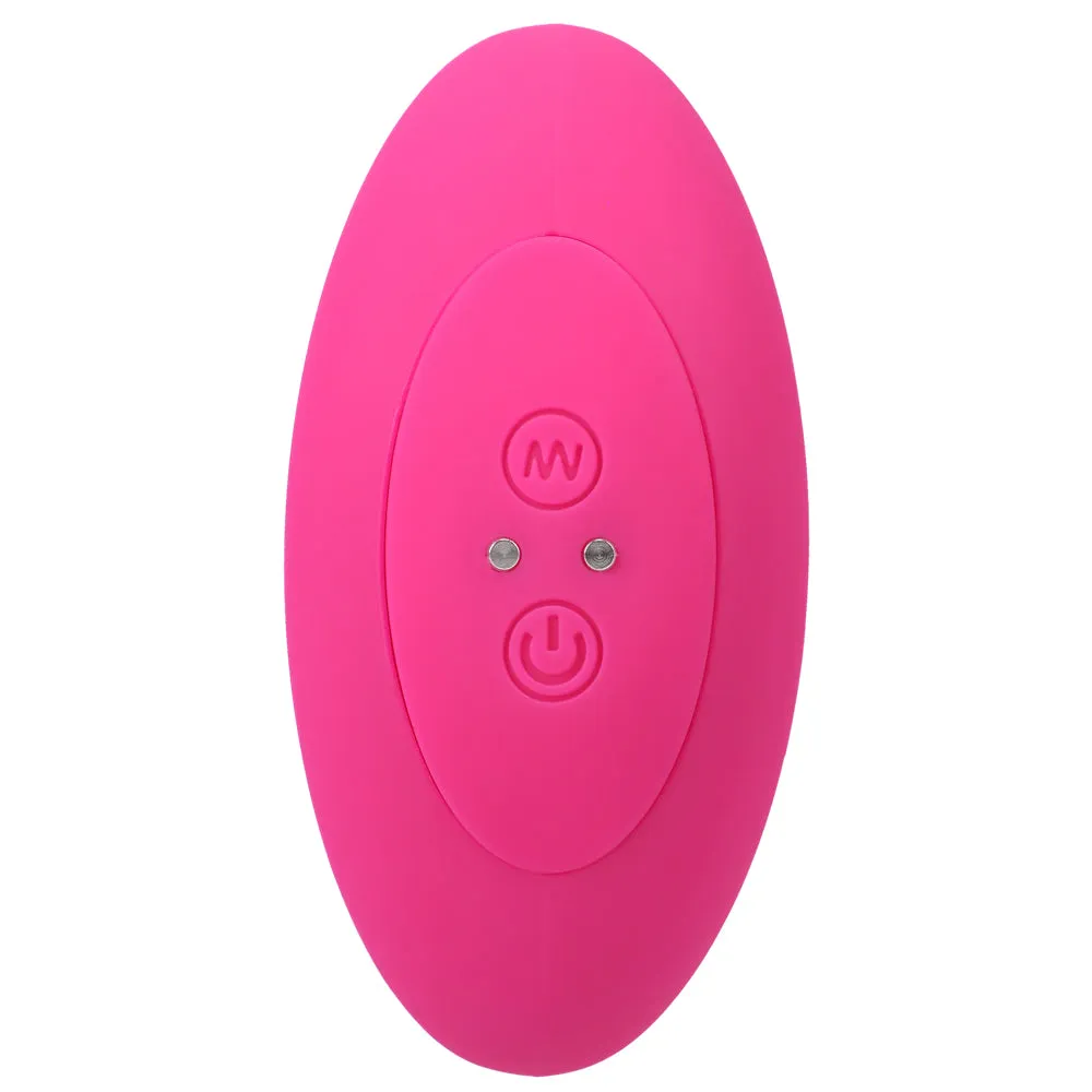 A Play Rise Thrusting Vibrating Anal Plug With Remote