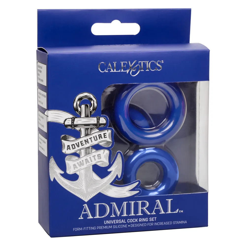 Admiral Universal Cock Ring 3-Piece Set