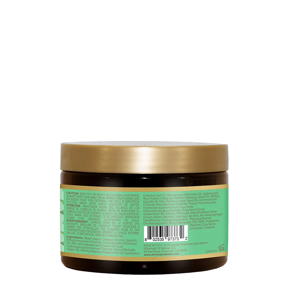 African Pride Feel It Formula Peppermint, Rosemary & Sage Strengthening Mask