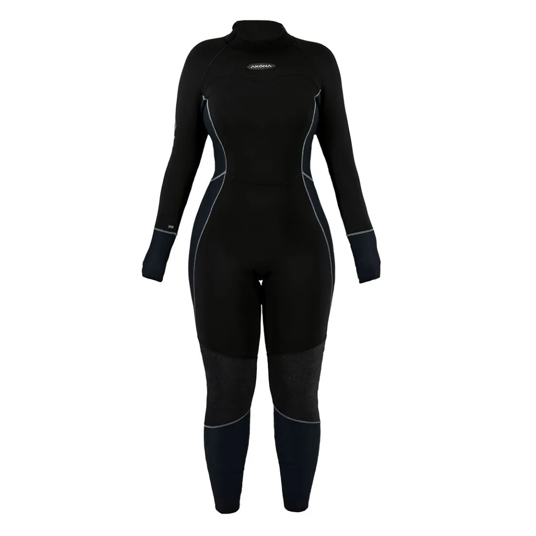 Akona 3mm Womens Phantom Quantum Stretch Full Wetsuit (2023)