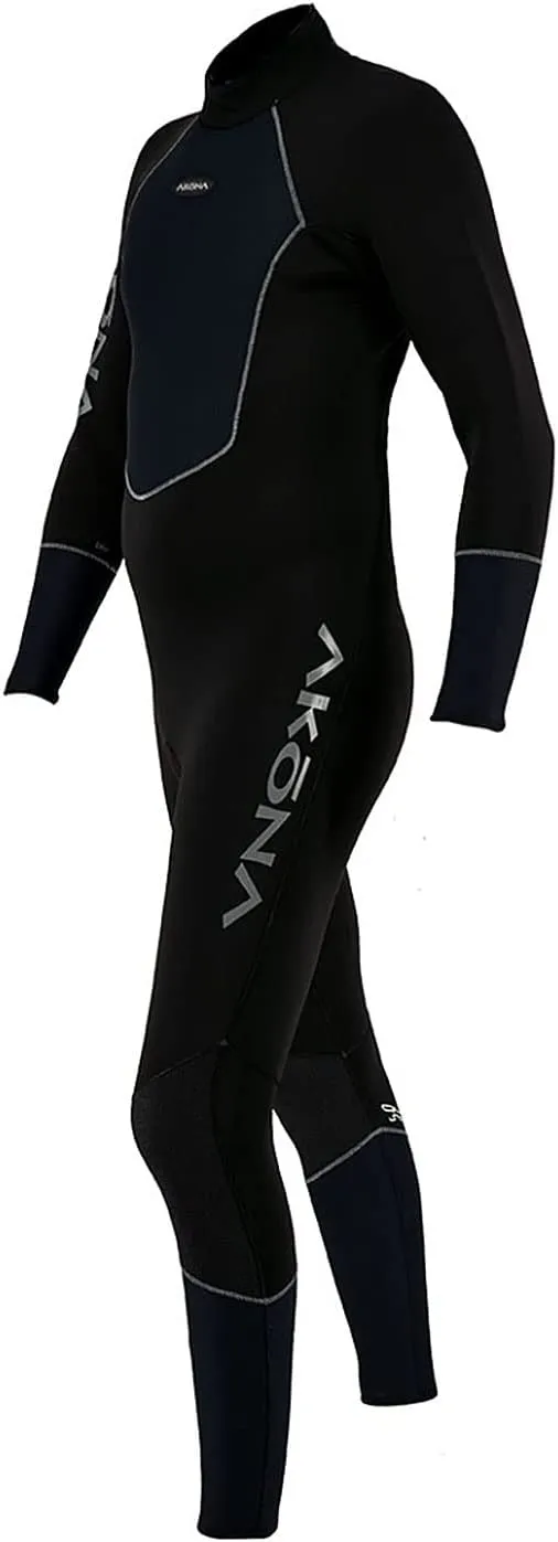 Akona Mens 3mm Phantom Quantum Stretch Full Wetsuit (2023) for Scuba Diving