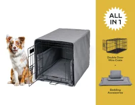 All in 1 Crate Kit Set- 5 pc includes Wire Crate