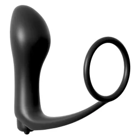 Anal Fantasy Collection Ass-Gasm Vibrating Cock Ring Butt Plug