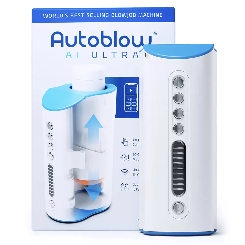 Autoblow AI Ultra Automatic Stroking Interactive Blowjob Machine