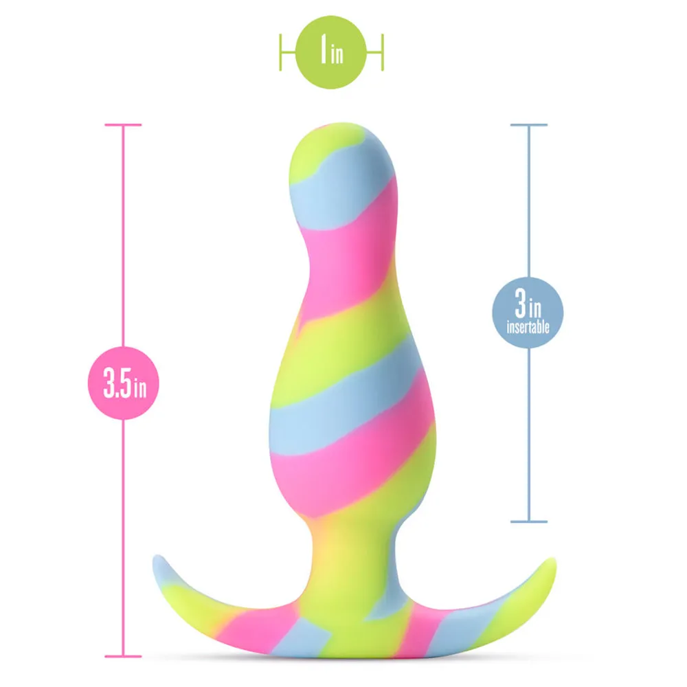 Avant Kaleido Platinum-Cured Silicone Rocking Anal Plug