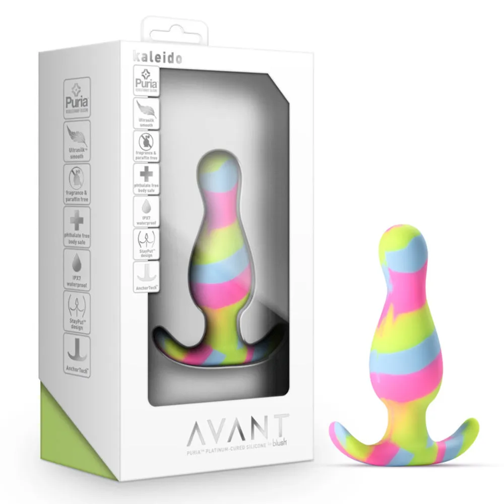 Avant Kaleido Platinum-Cured Silicone Rocking Anal Plug