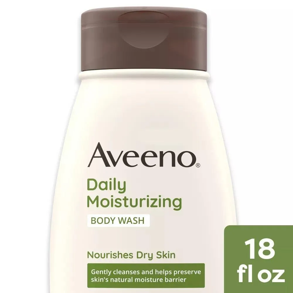 Aveeno Body Wash Daily Moisturizer with Soothing Oat for Normal to Dry Skin - 18oz