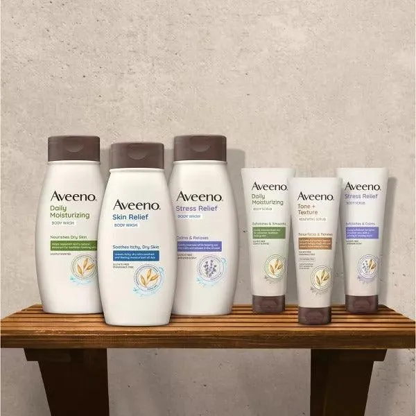 Aveeno Body Wash Daily Moisturizer with Soothing Oat for Normal to Dry Skin - 18oz