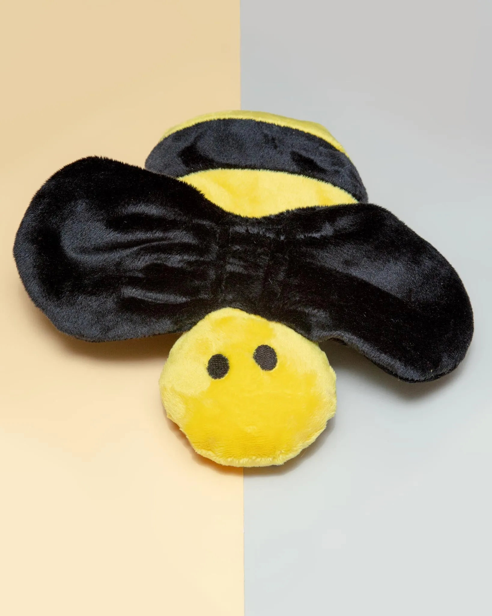 Bee Squeaky Plush   Crinkle Dog Toy (Made in the USA) (FINAL SALE)