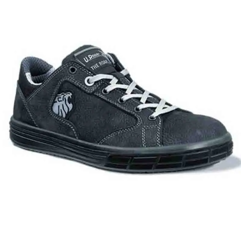 Black and Gray Kitchen Safety Shoes S3 - UPOWER