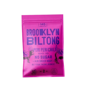 Brooklyn Biltong Peri Peri Chili Air Dried Beef 2oz