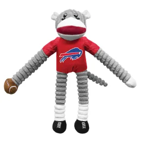 Buffalo Bills Team Sock Monkey Pet Toy