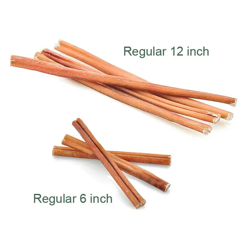 Bully Sticks for Dogs, X-Thick & Low Odor Options!