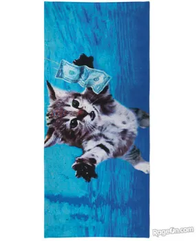 Cat Cobain Beach Towel *Ready to Ship*