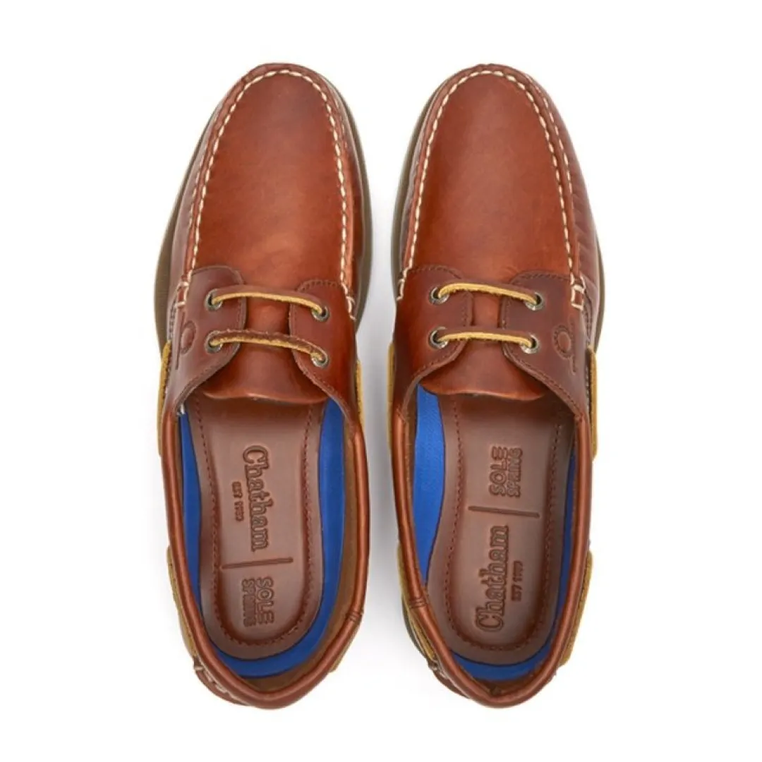 Chatham Men's Deck II G2 Premium Leather Boat Shoes