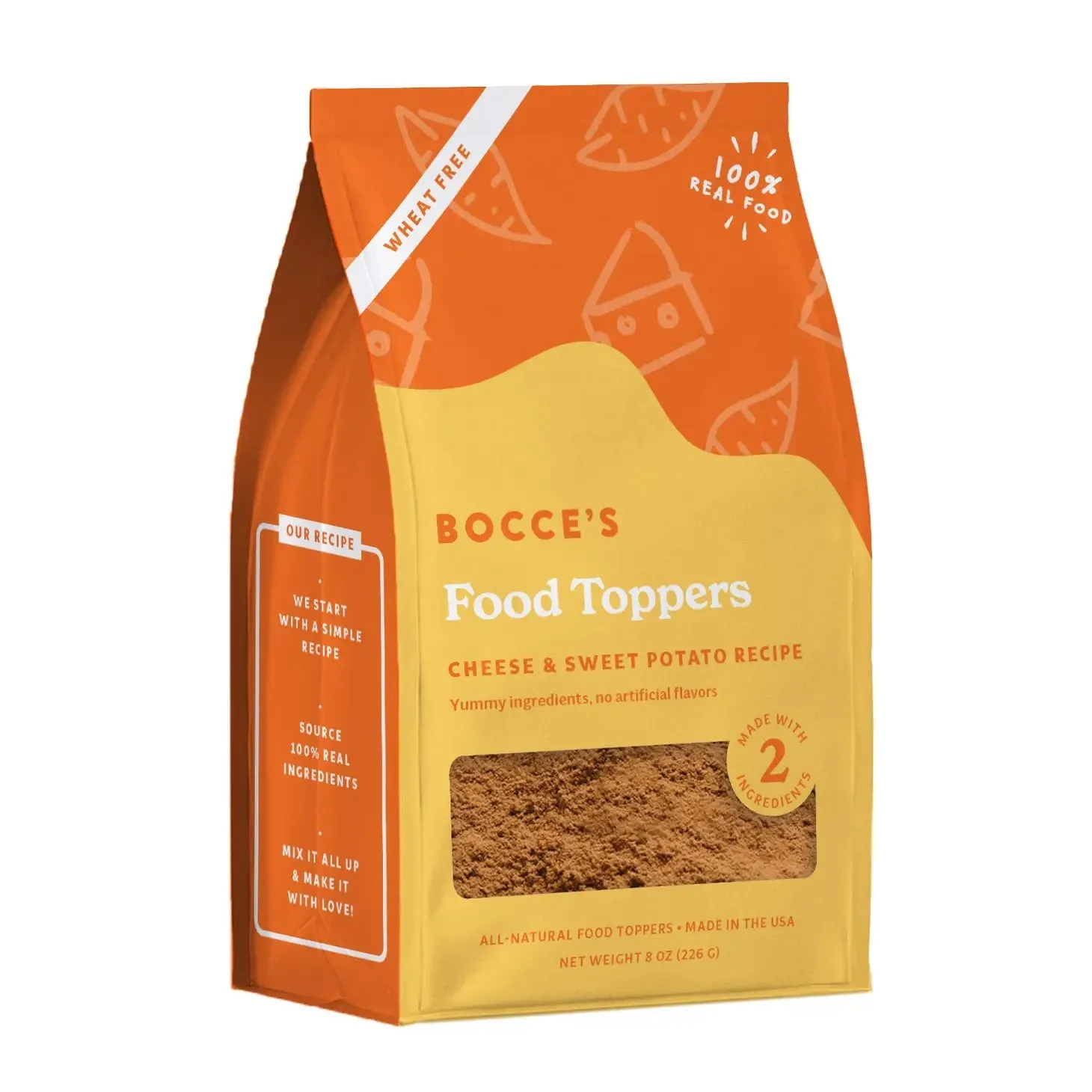 Cheese & Sweet Potato Dog Food Topper