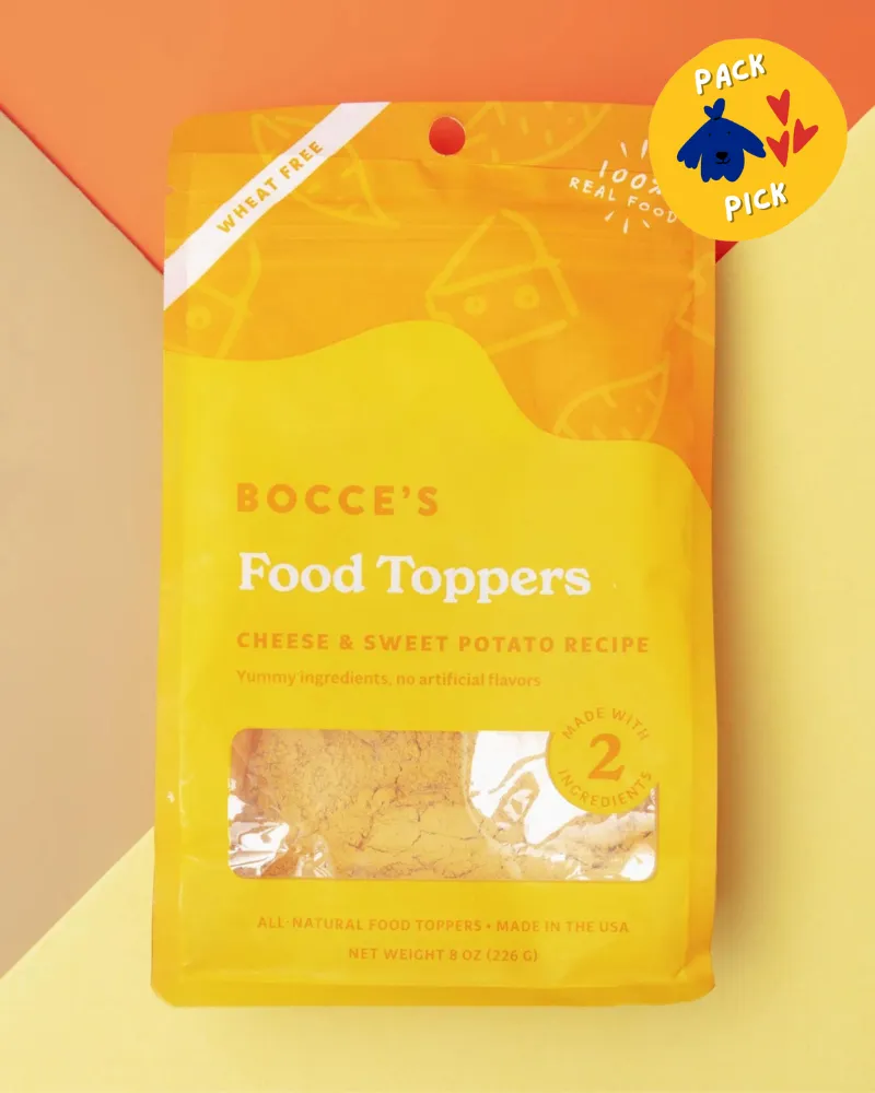 Cheese & Sweet Potato Dog Food Topper