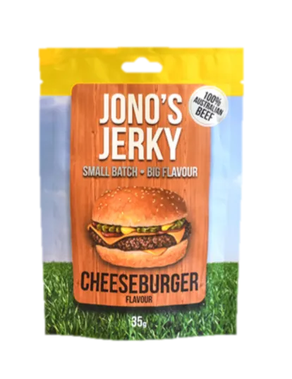 Cheeseburger Beef Jerky 35g