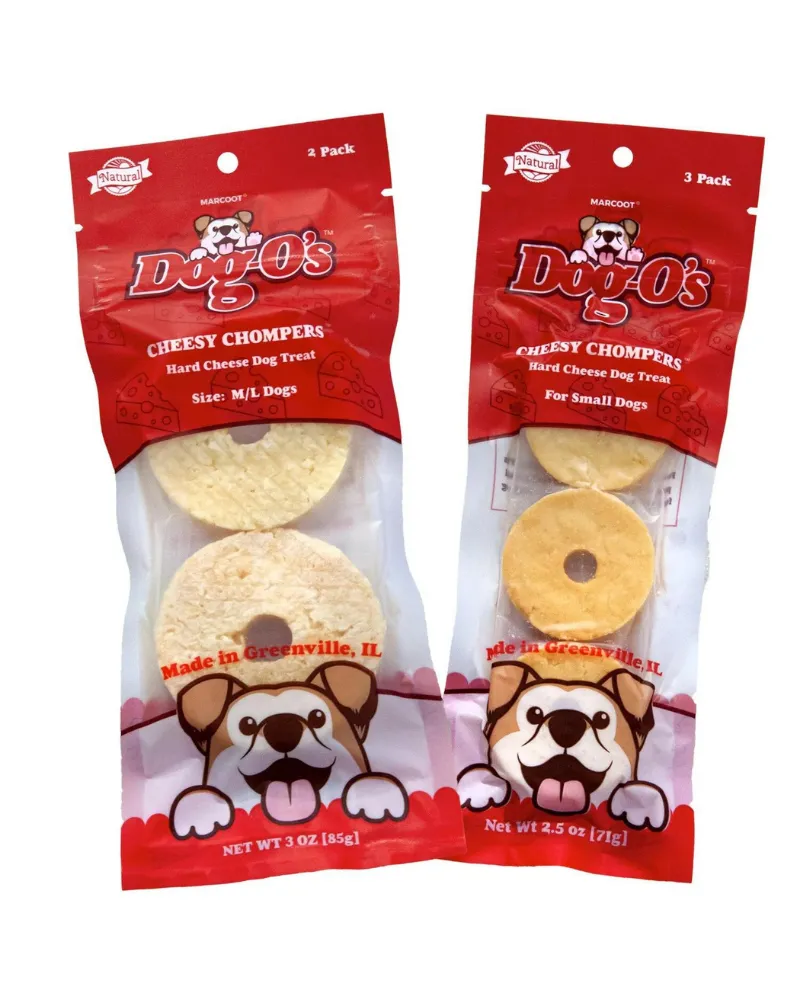 Cheesy Chompers Dog Treats (Made in the USA)