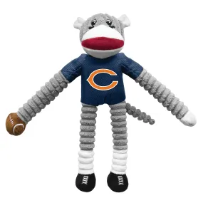 Chicago Bears Team Sock Monkey Pet Toy