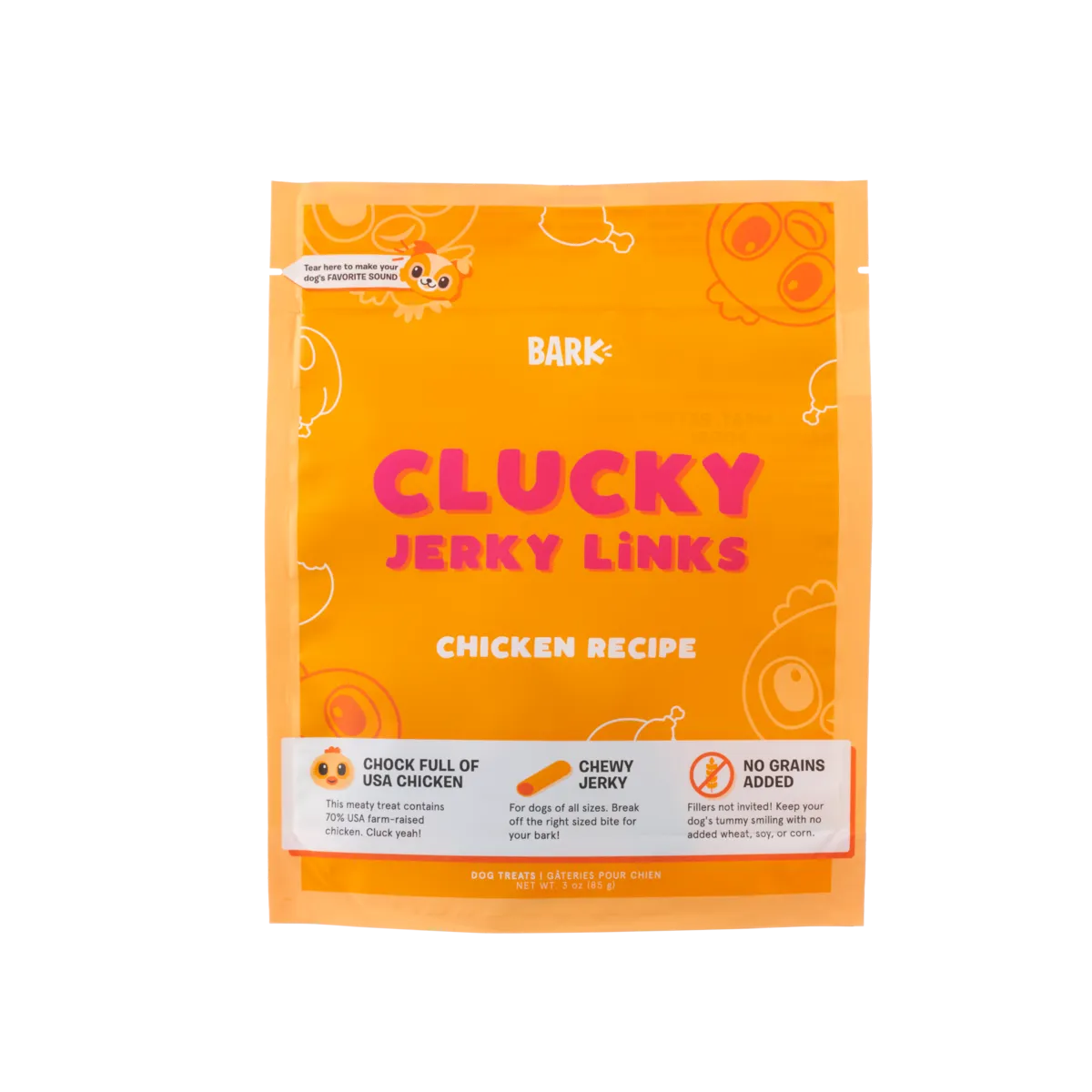 Clucky Jerky Links