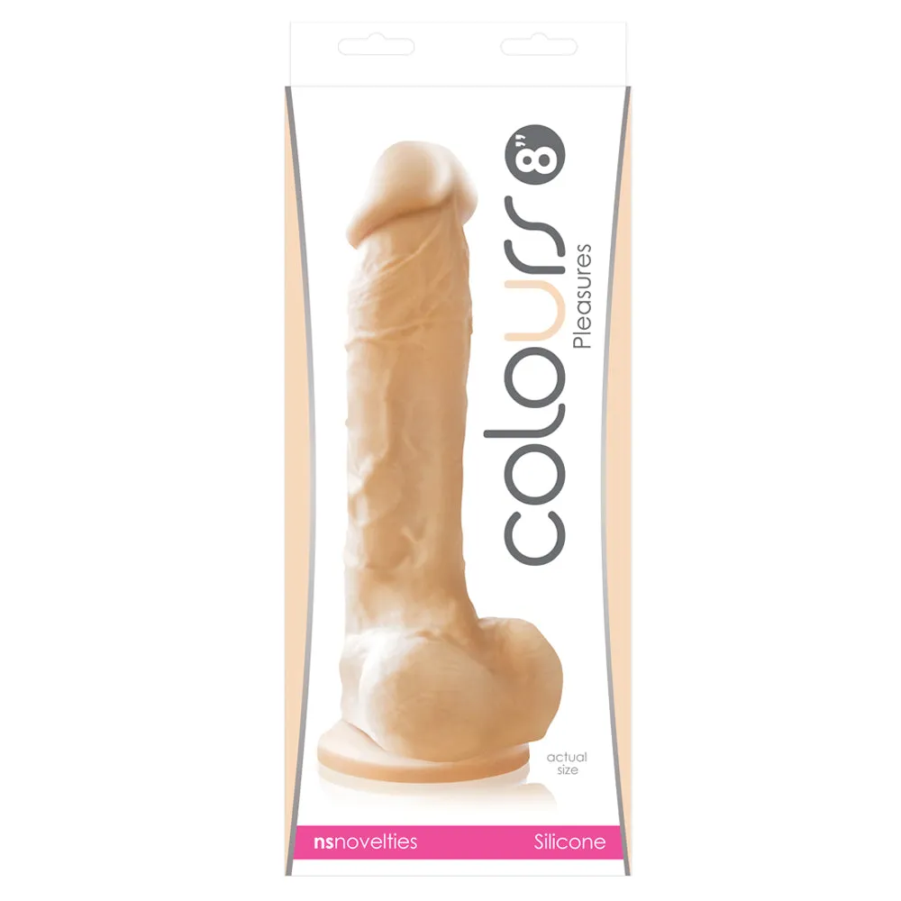 Colours Pleasures 8" Dildo - Firm