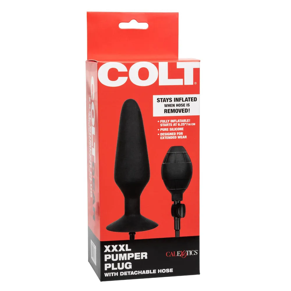 Colt Inflatable Anal Pumper Plug With Detachable Hose - XXXL