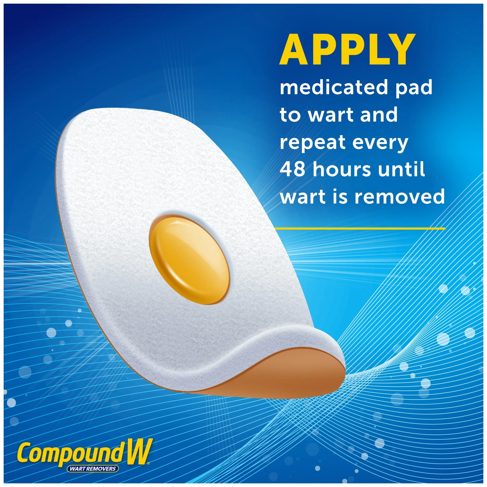 Compound W One Step Pads for Plantar Warts