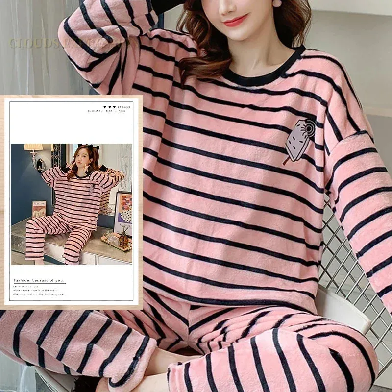 Cosy Winter & Autumn Pyjama Warm Sets