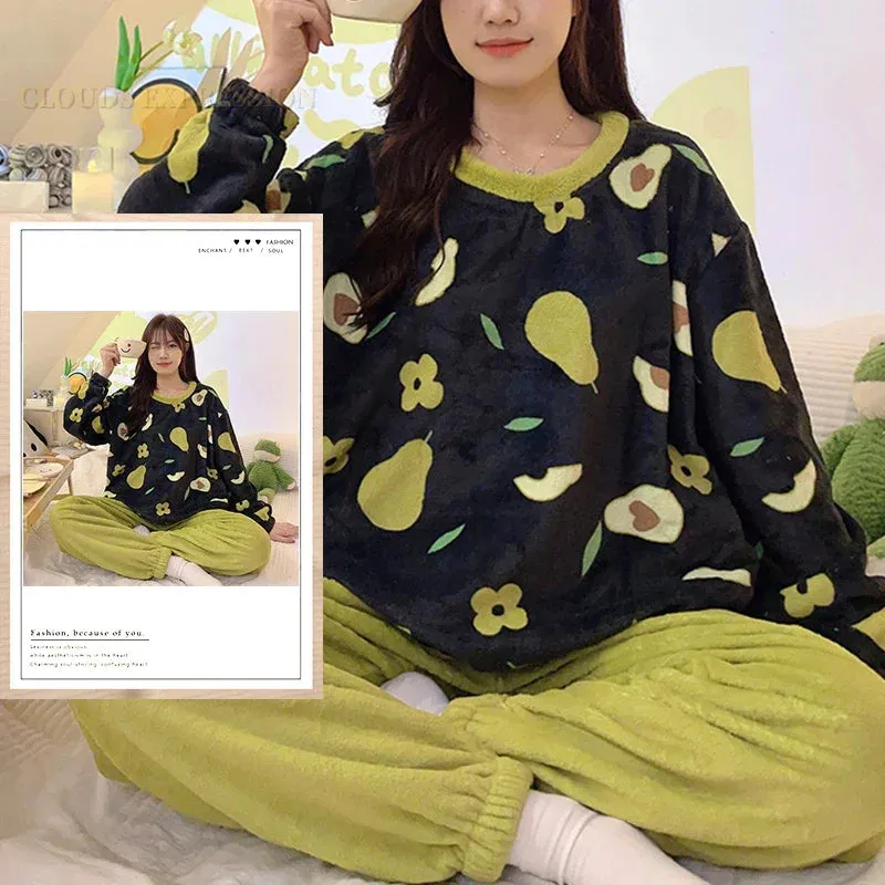 Cosy Winter & Autumn Pyjama Warm Sets