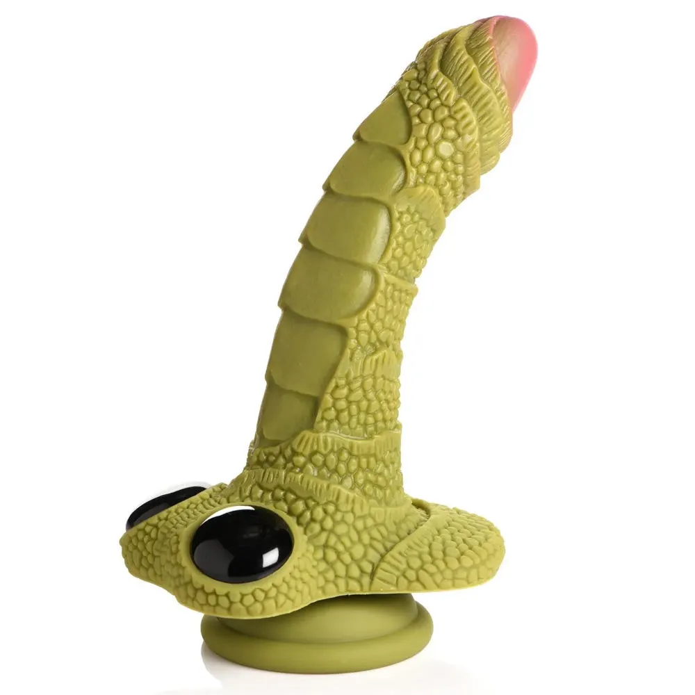 Creature Cocks Swamp Monster Scaly Silicone Dildo