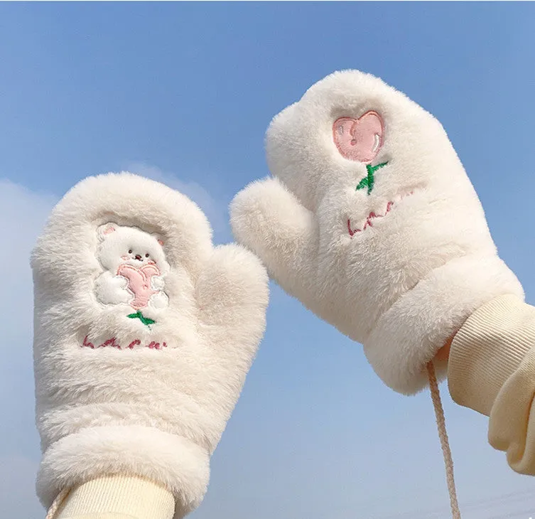 Cute cartoon gloves PL52751