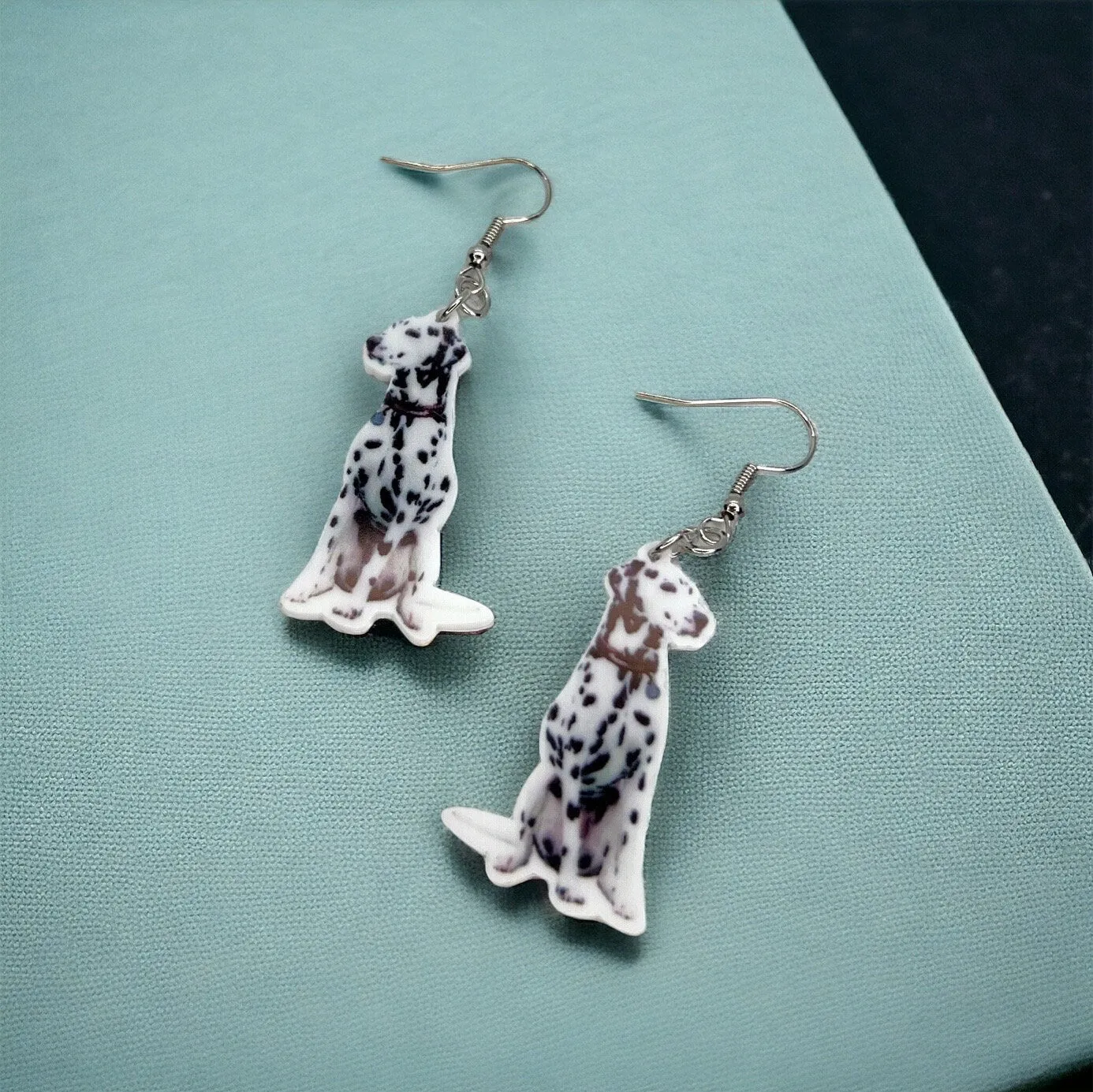 Dalmatian Earrings - Dog Earrings, Spot, Dog Jewelry, Dog Mom, Dalmatian Jewelry, Dog Accessories, Dalmatian Accessories, Dalmatians