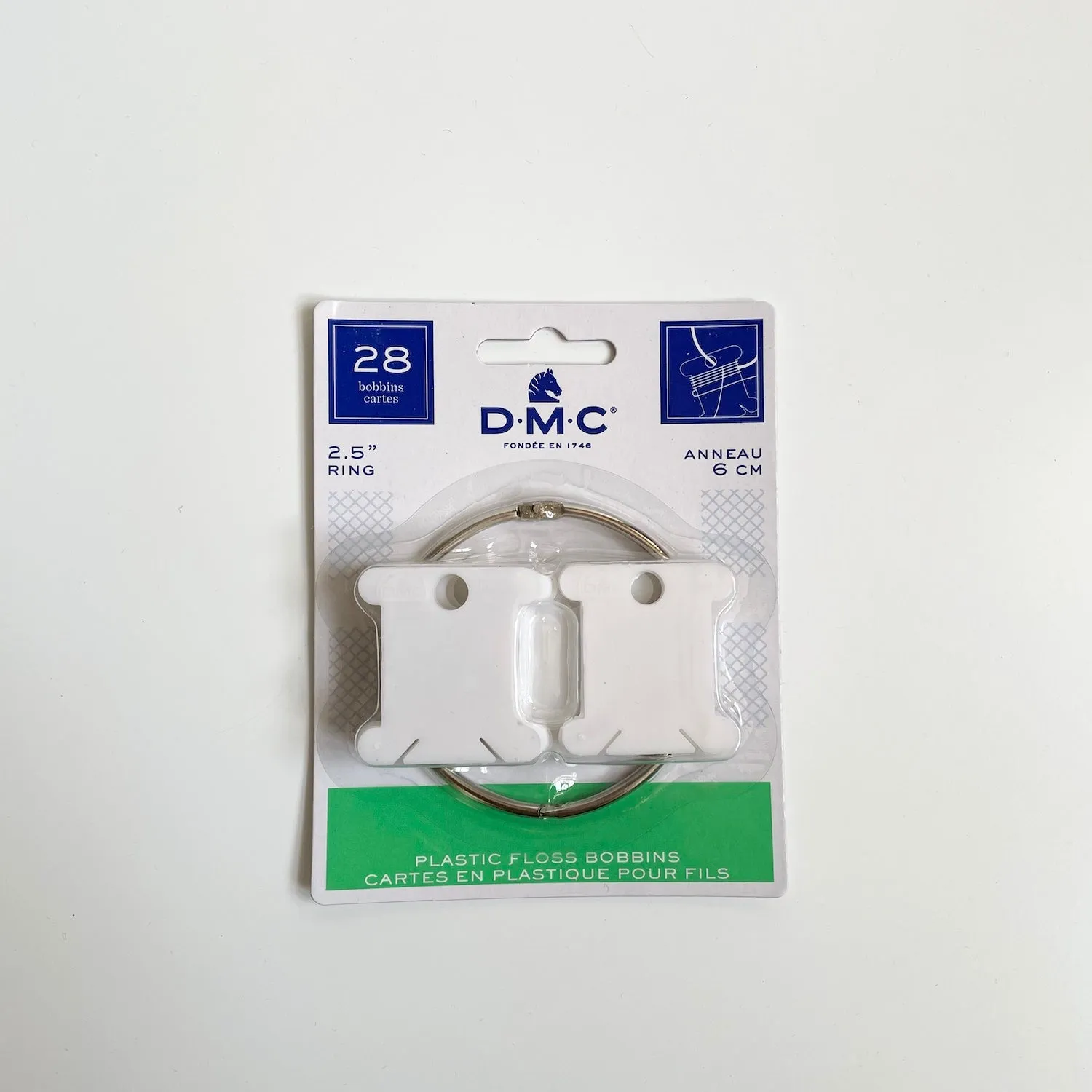 DMC Plastic Floss Bobbins