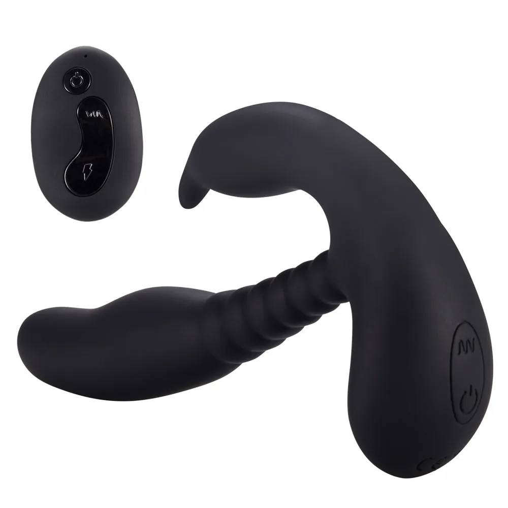 Dual Vibrating Perineum & Prostate Stimulator With Remote