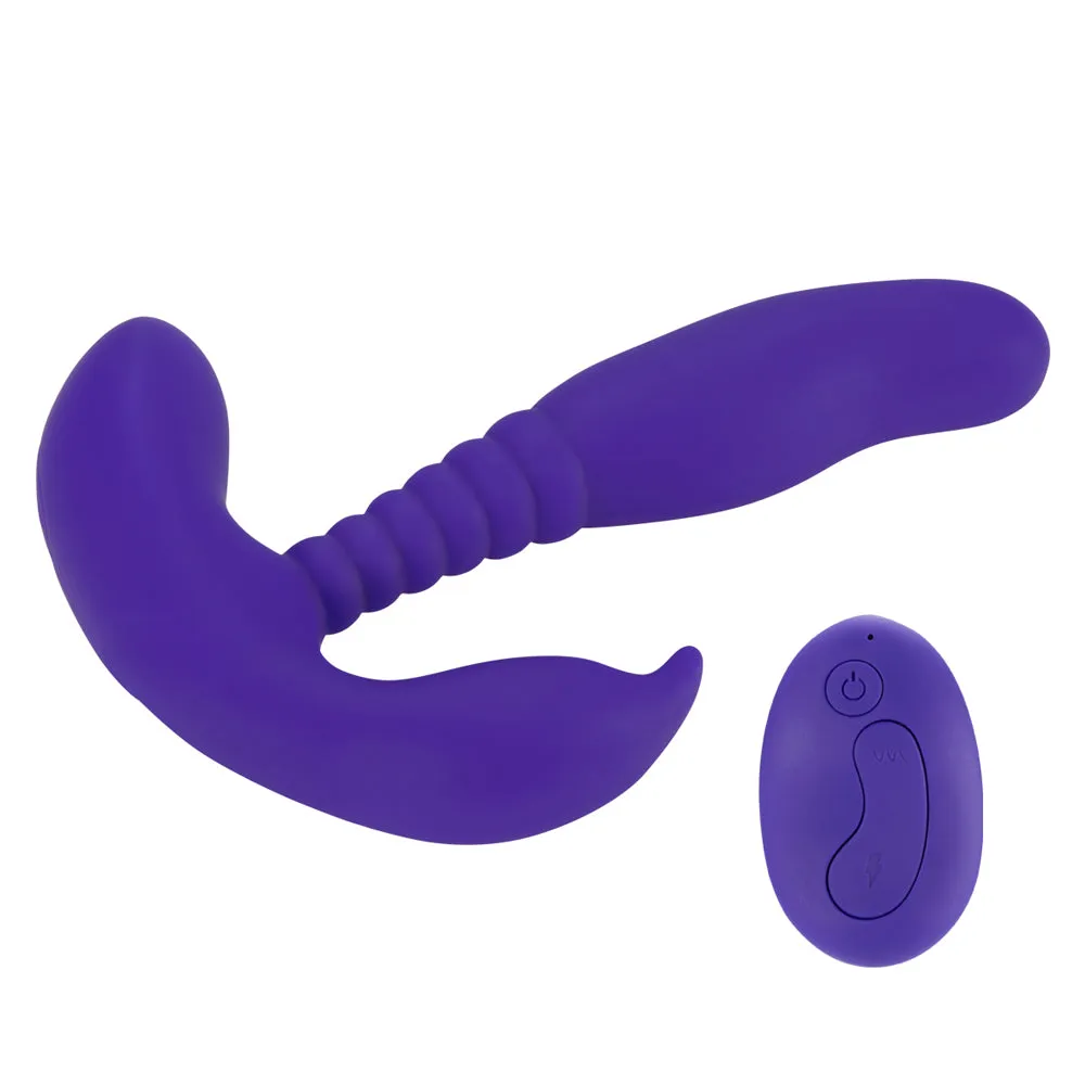 Dual Vibrating Perineum & Prostate Stimulator With Remote