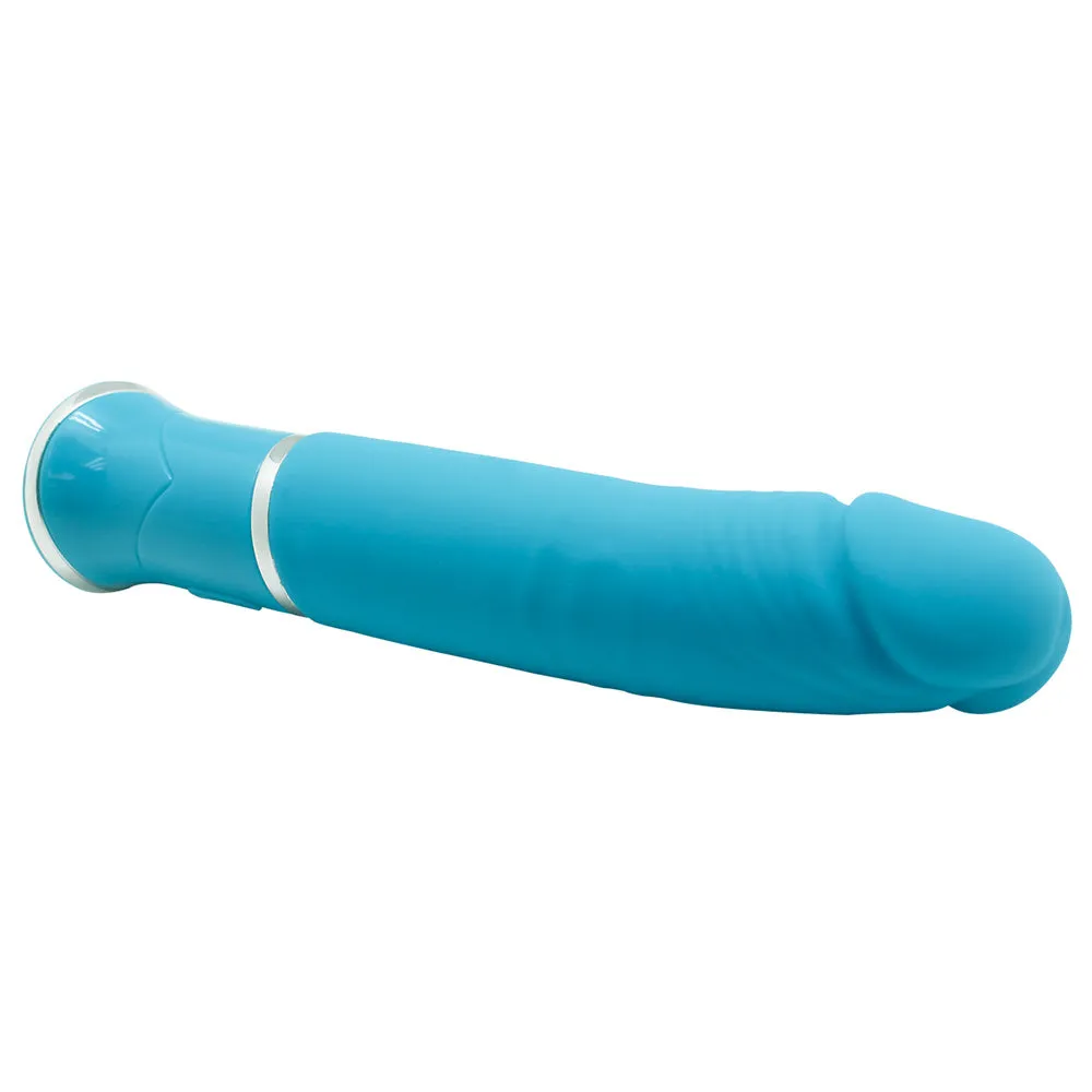 Ecstasy Greedy Vibrating Silicone Dildo