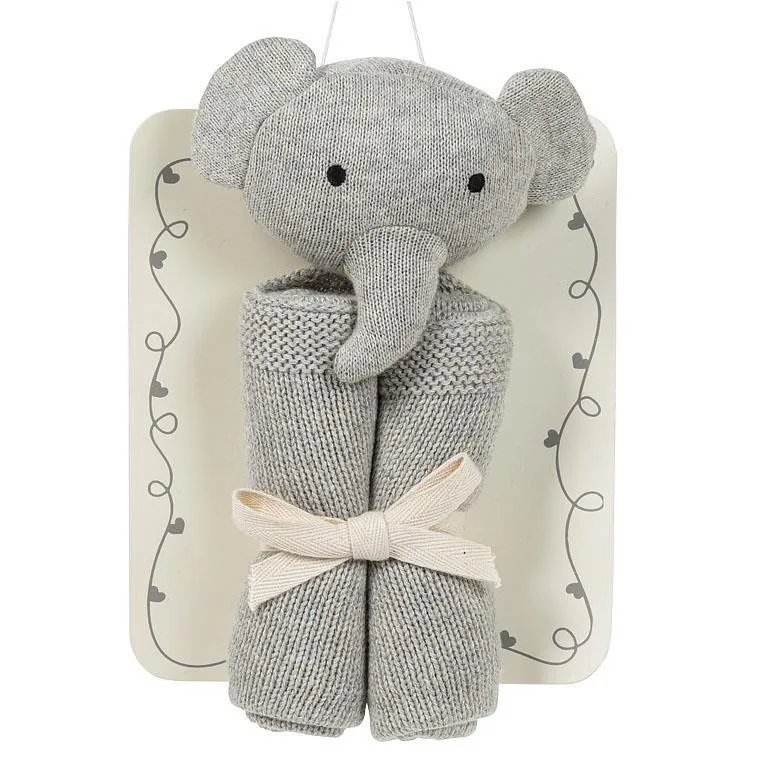 Elephant Cuddle Blankie