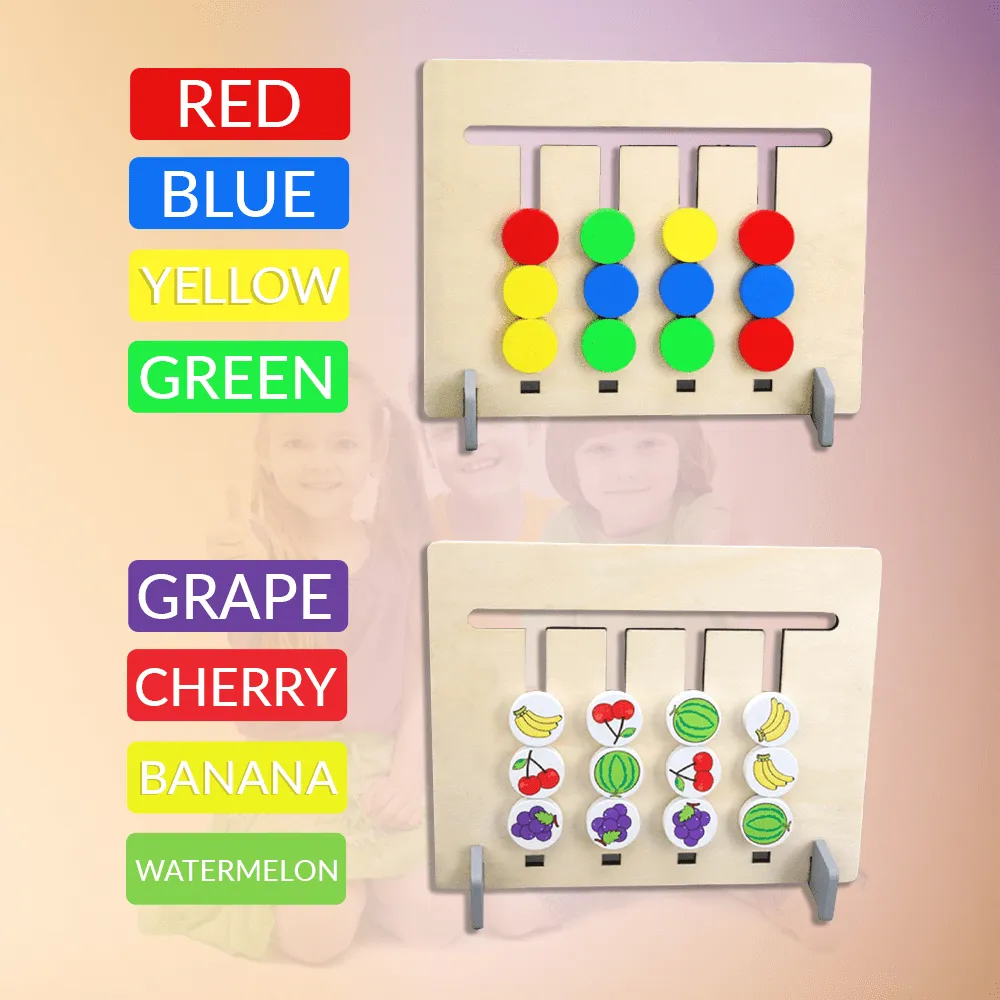 Fun 2020 Fruit & Color Master Game Toy Set