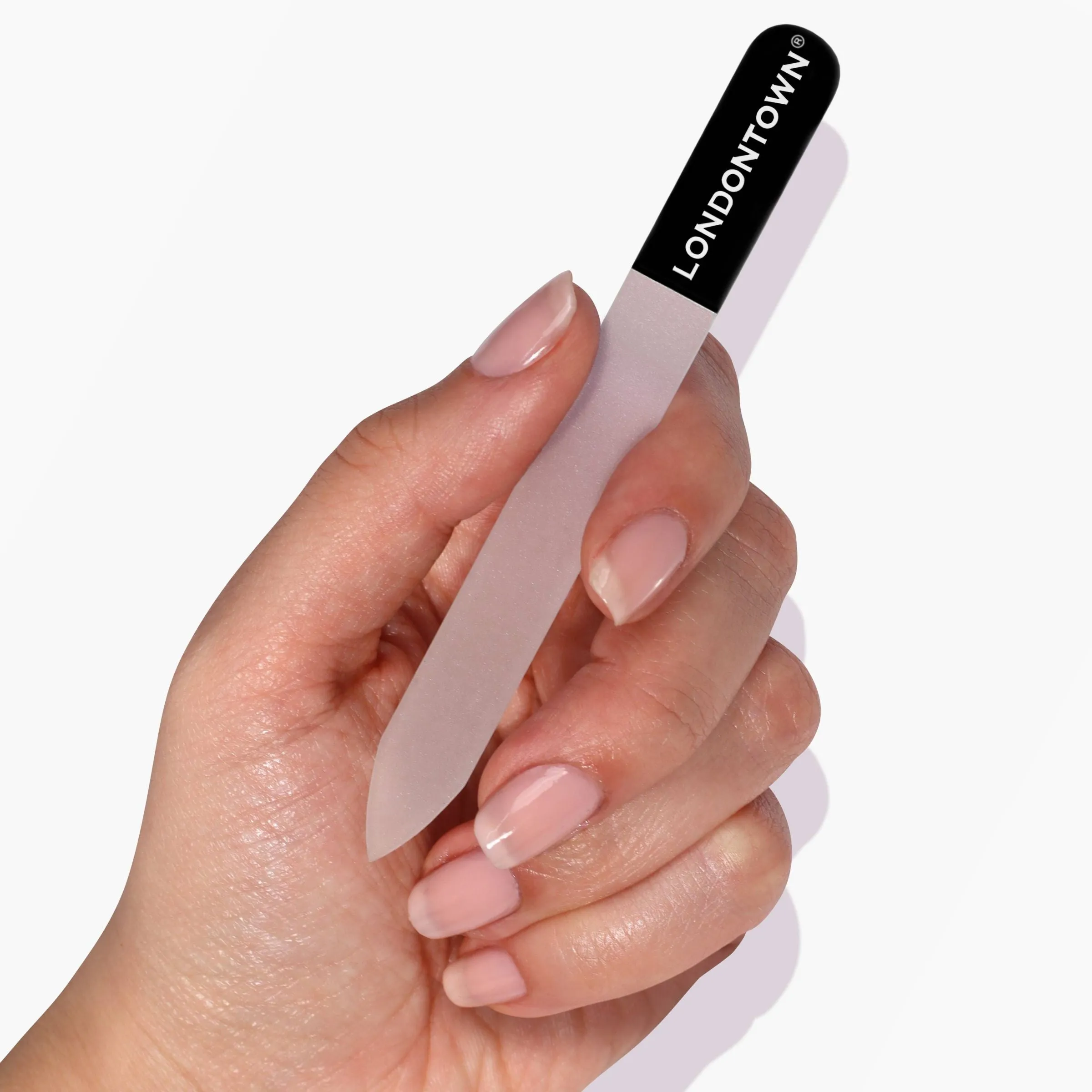 Glass Nail File - Black