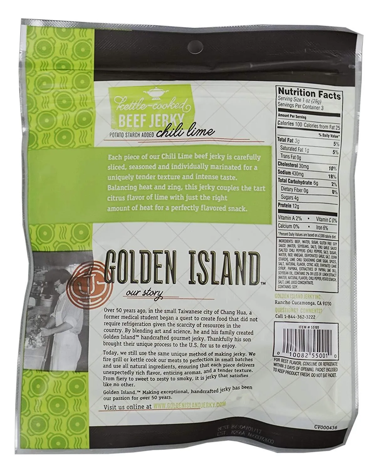 Golden Island Jerky