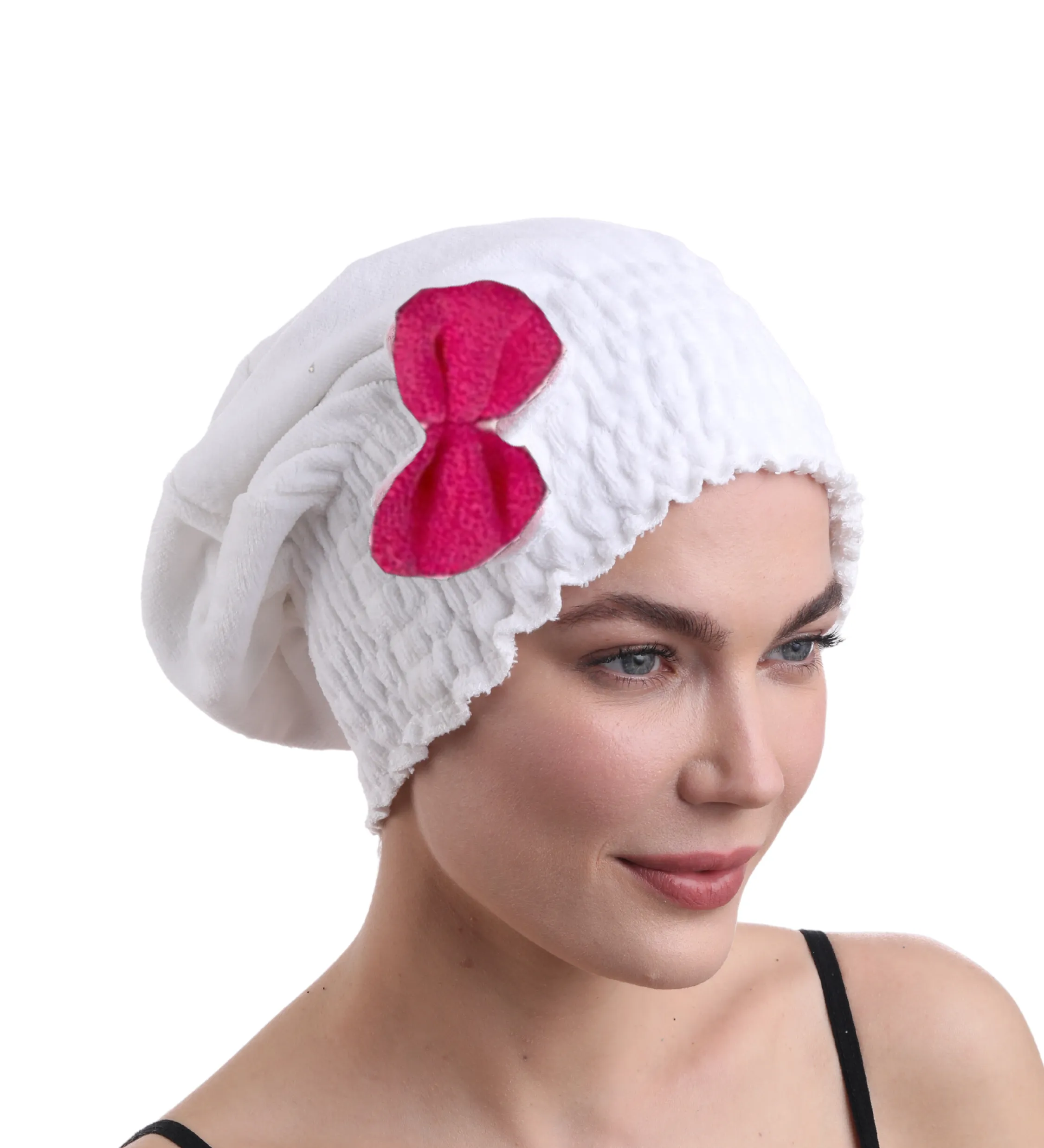 Hair Towel Cotton Cap