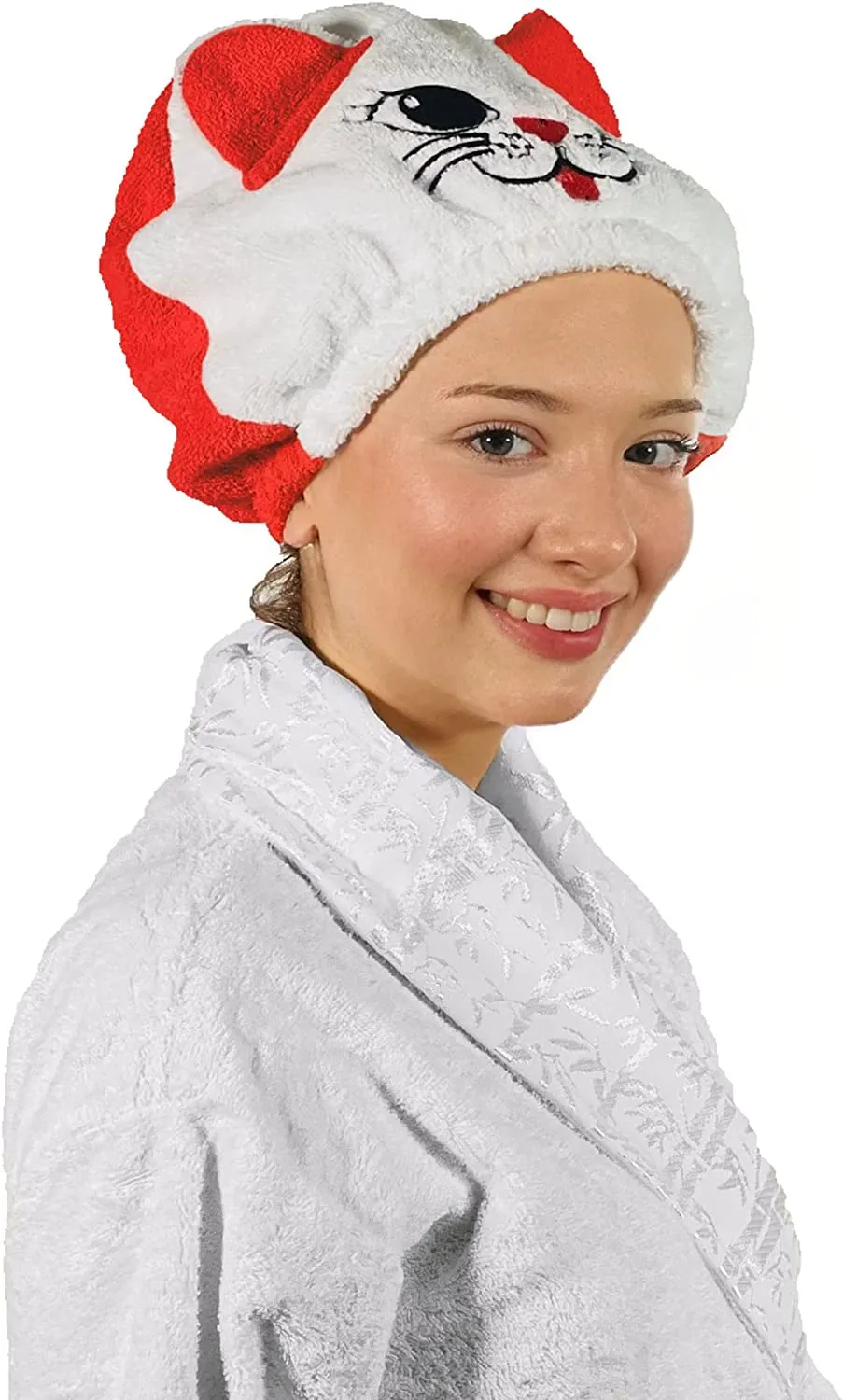 Hair Towel Cotton Cap