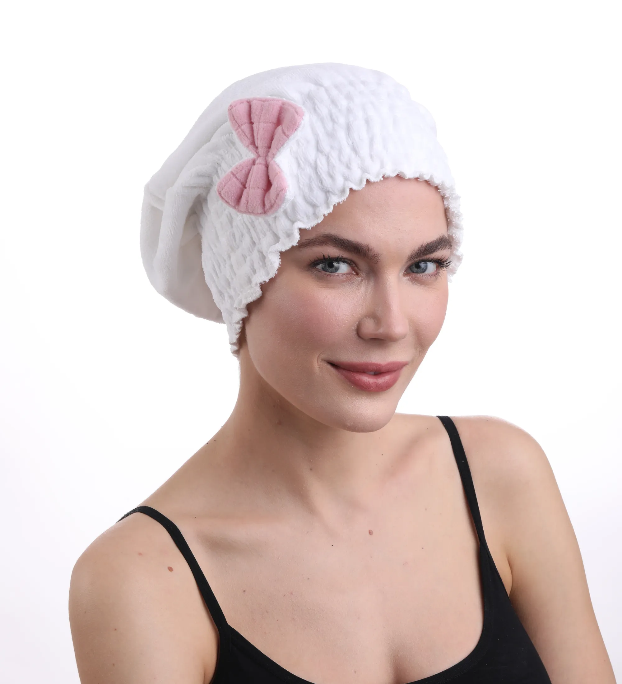 Hair Towel Cotton Cap