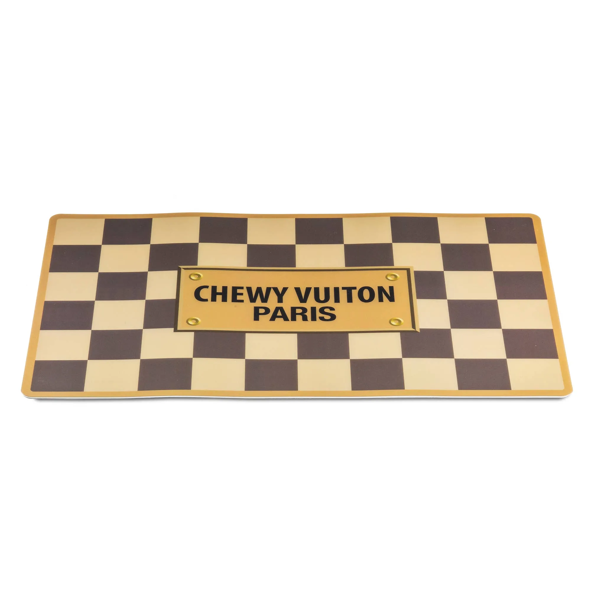 Haute Diggity Dog - Checker Chewy Vuiton Placemat